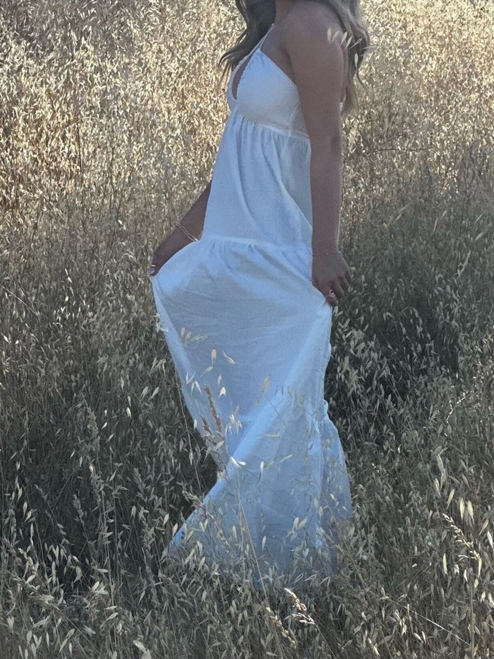 Princess Polly Lincoln Maxi Dress White - Picture 9 of 9